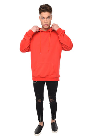 ESSENTIAL HOODIE - RED - ZYARI