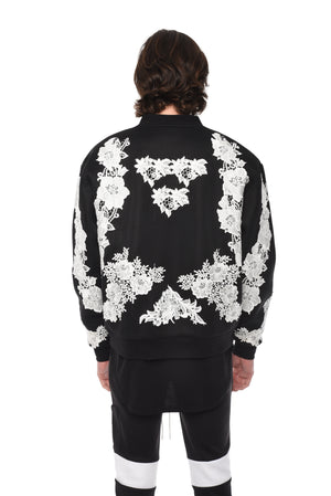 LIMITED EDITION APPLIQUÉ JACKET - BLACK - ZYARI