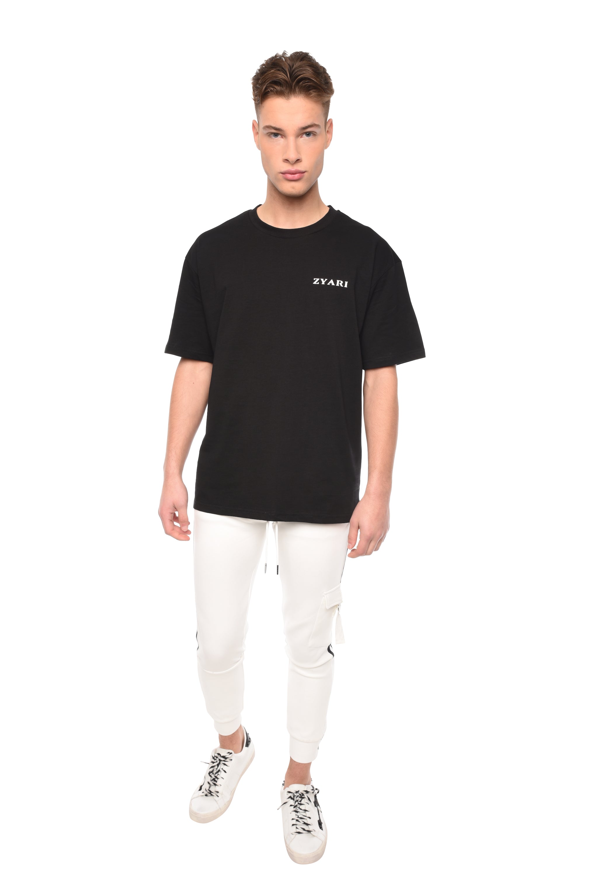 LOGO T-SHIRT - BLACK - ZYARI