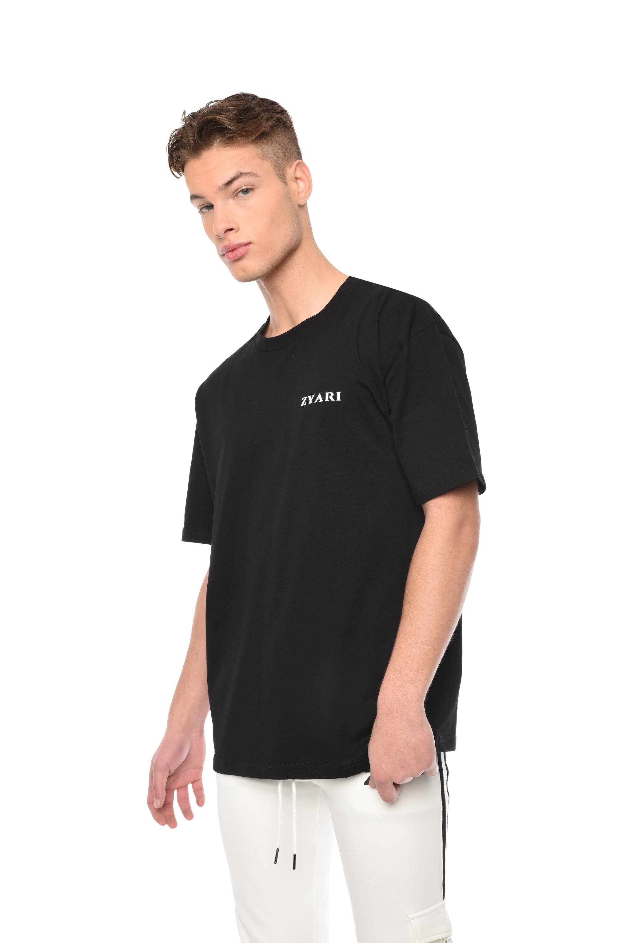 LOGO T-SHIRT - BLACK - ZYARI
