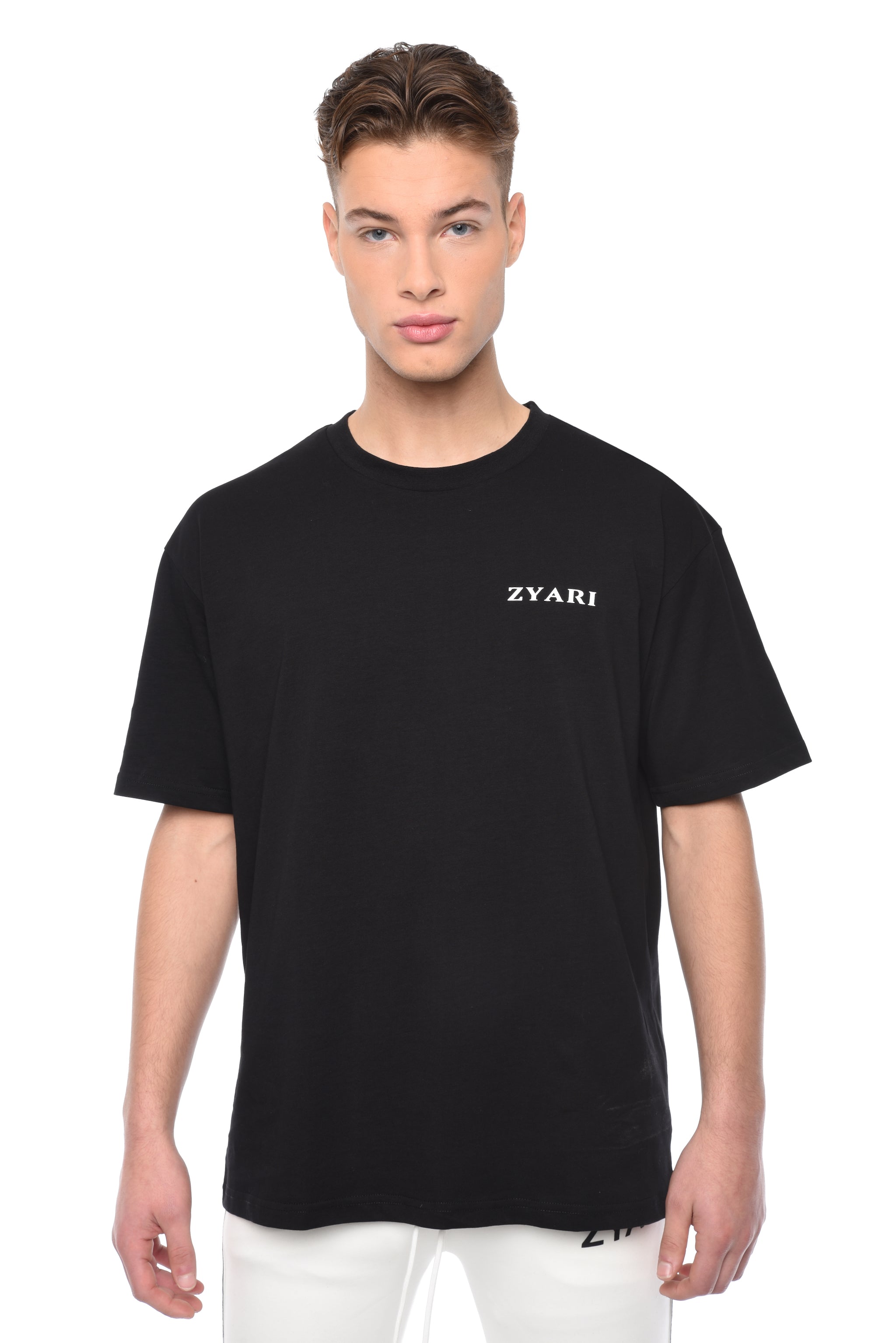 LOGO T-SHIRT - BLACK - ZYARI