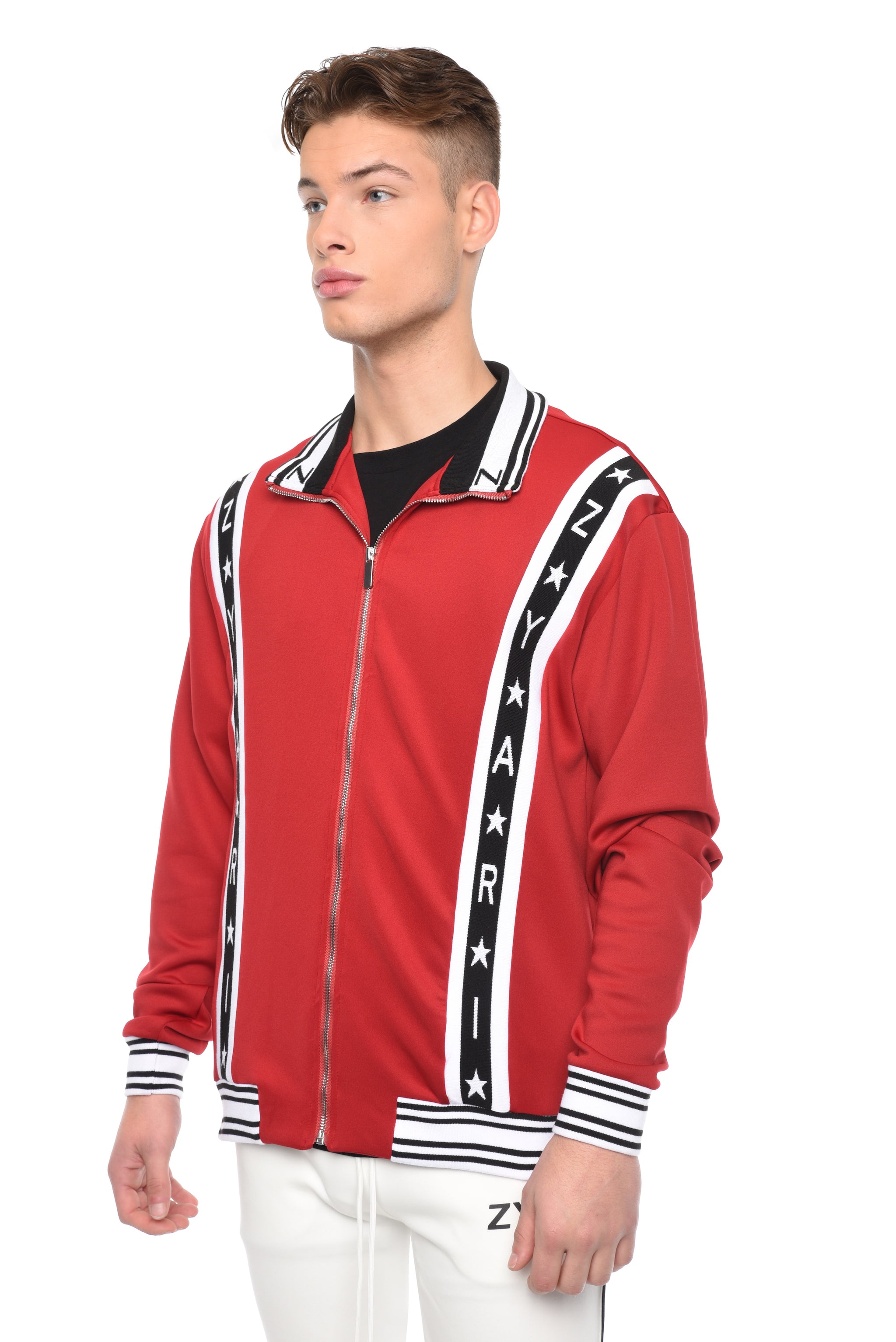 STAR TRACK JACKET - RED - ZYARI