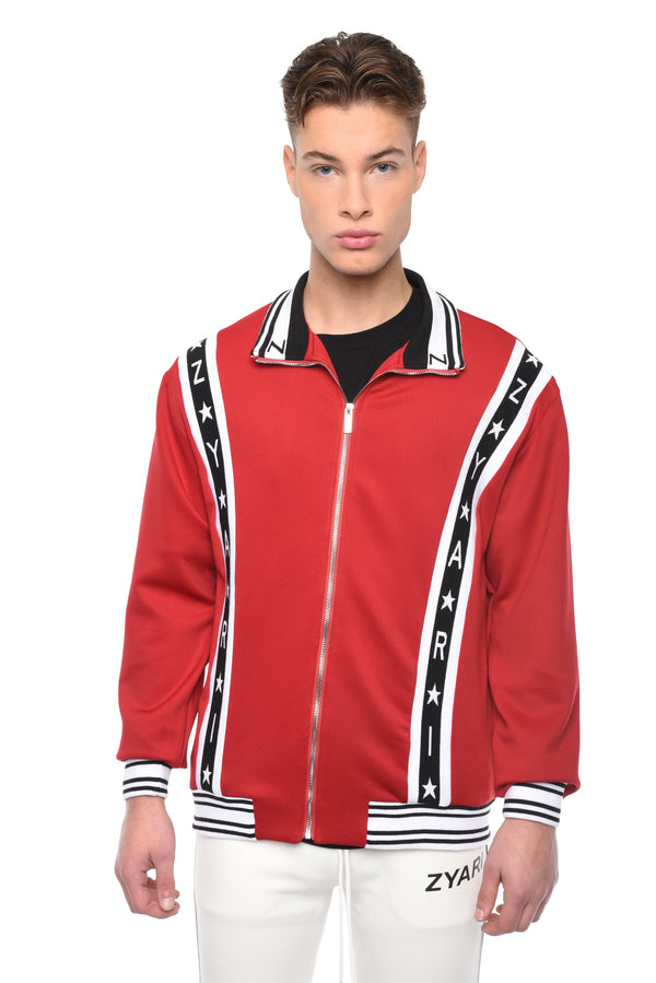 STAR TRACK JACKET - RED - ZYARI