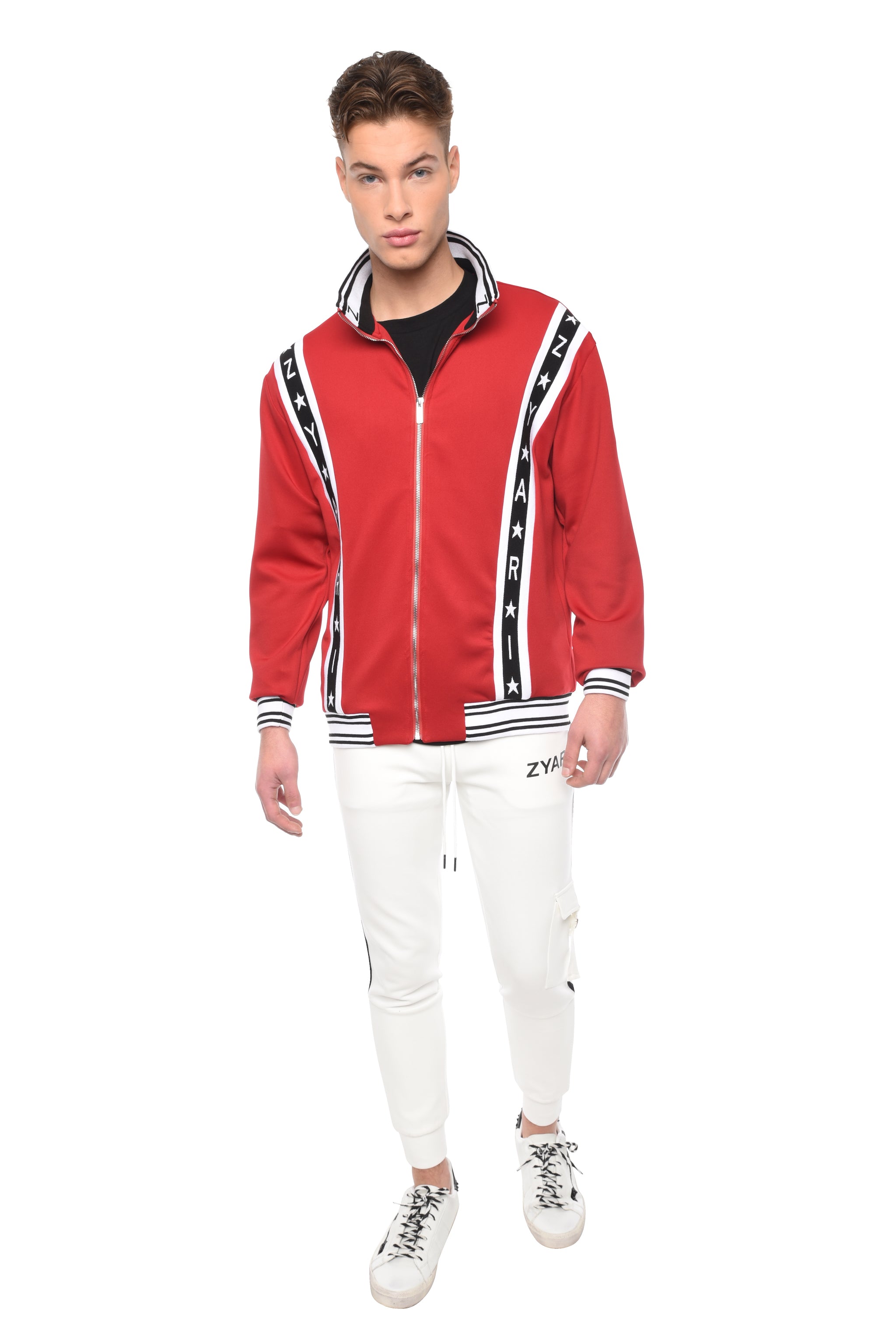 STAR TRACK JACKET - RED - ZYARI