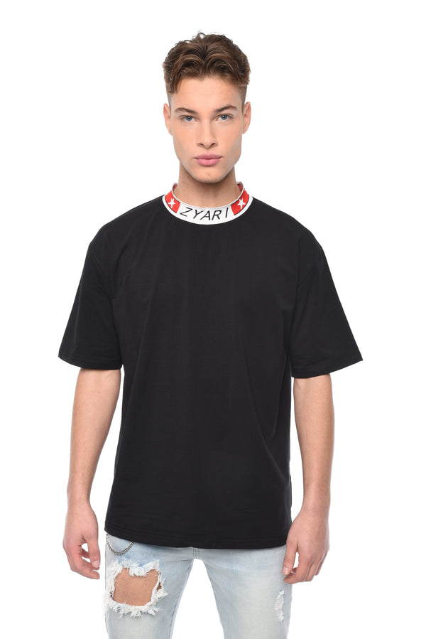 STAR DETAILING RIB T-SHIRT - ZYARI